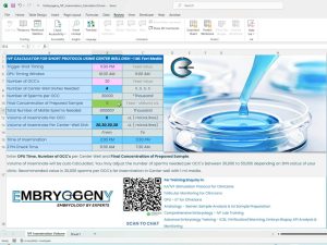 IVF Insemination Calculator