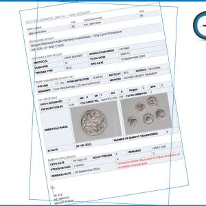 IVF Cycle Report Template | Embryology & IVF Training